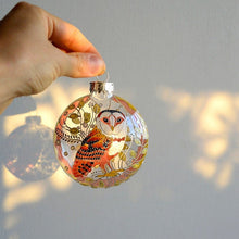 Last inn bildet i Galleri-visningsprogrammet, Flate Fugle-ornamenter til Juletreet