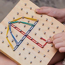 Last inn bildet i Galleri-visningsprogrammet, Geoboard av tre