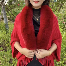 Last inn bildet i Galleri-visningsprogrammet, Knitting Thick Women's Loose Shawl