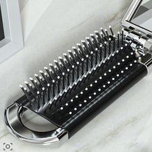 Last inn bildet i Galleri-visningsprogrammet, Travel Folding Mirror Hair Brush