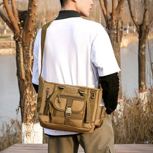 Last inn bildet i Galleri-visningsprogrammet, Vanntett taktisk militær veske med flere lommer