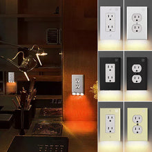 Last inn bildet i Galleri-visningsprogrammet, Outlet Wall Plate With Night Lights