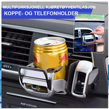 Last inn bildet i Galleri-visningsprogrammet, Multifunksjonell kopp- og telefonholder til Bilvifte