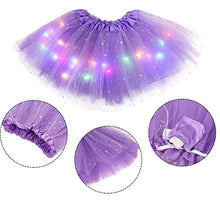 Last inn bildet i Galleri-visningsprogrammet, Magisk og lysende LED ballerina-skjørt