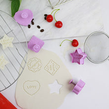 Last inn bildet i Galleri-visningsprogrammet, 4-delers Stempelform for Småkaker og Kjeks