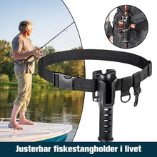 Last inn bildet i Galleri-visningsprogrammet, Fiskestangholder til belte