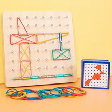 Last inn bildet i Galleri-visningsprogrammet, Geoboard av tre
