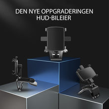 Last inn bildet i Galleri-visningsprogrammet, Dashbordtelefonholder med nummerplate