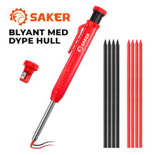 Last inn bildet i Galleri-visningsprogrammet, Saker blyant for markering i dype hull