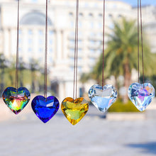 Last inn bildet i Galleri-visningsprogrammet, Hengende hjerte Suncatcher Prisme Crafts