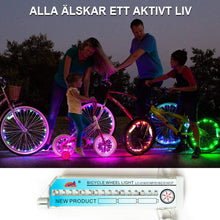 Last inn bildet i Galleri-visningsprogrammet, 3D sykkel eiker LED-lys