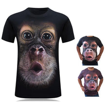 Last inn bildet i Galleri-visningsprogrammet, Morsom Gorilla 3D T-skjorte