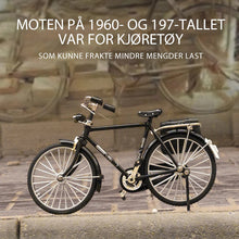 Last inn bildet i Galleri-visningsprogrammet, Retro sykkelmodell ornament