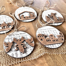 Last inn bildet i Galleri-visningsprogrammet, Julekrybbe med noter