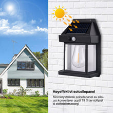 Last inn bildet i Galleri-visningsprogrammet, Solar Tungsten Vegglampe