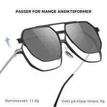 Last inn bildet i Galleri-visningsprogrammet, 3-i-1 magnetiske polariserte solbriller