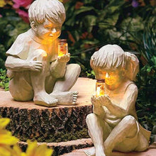 Last inn bildet i Galleri-visningsprogrammet, Harpiks dekorasjon statuer