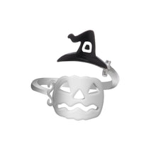 Last inn bildet i Galleri-visningsprogrammet, Halloween gresskar lampe heks ringer
