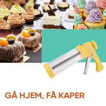 Last inn bildet i Galleri-visningsprogrammet, Kakepressesett i rustfritt stål