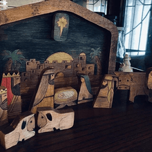 Last inn bildet i Galleri-visningsprogrammet, Jesus-puslespill i tre