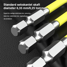 Last inn bildet i Galleri-visningsprogrammet, Kryss og slissede skrutrekkerbits for elektrikere