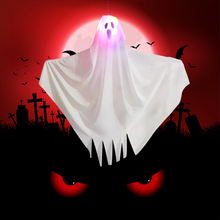 Last inn bildet i Galleri-visningsprogrammet, Halloween dekorasjon LED-lys hengende spøkelser