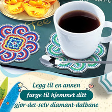 Last inn bildet i Galleri-visningsprogrammet, Dekkebrikker for diamantunderlegg(Mandala)