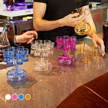 Last inn bildet i Galleri-visningsprogrammet, 6 Shot Glass Dispenser og holder