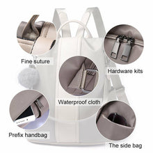 Last inn bildet i Galleri-visningsprogrammet, Waterproof Nylon Anti-theft Backpack