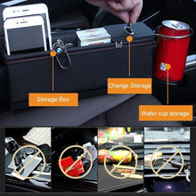 Last inn bildet i Galleri-visningsprogrammet, Multifunctional Car Seat Leather Storage Box