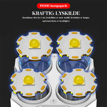 Last inn bildet i Galleri-visningsprogrammet, 4 lampeperler LED multifunksjons lommelykt med sterkt lys