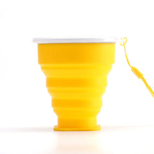 Last inn bildet i Galleri-visningsprogrammet, Saker Silikon Folding Camping Cup med lokk