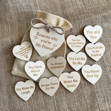 Last inn bildet i Galleri-visningsprogrammet, "Reasons Why You Are My Friend" Friendship Gift