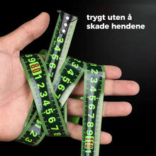 Last inn bildet i Galleri-visningsprogrammet, Målebånd i fluorescerende stål