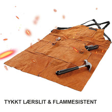 Last inn bildet i Galleri-visningsprogrammet, Brannsikkert kuskinnforkle