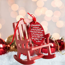 Last inn bildet i Galleri-visningsprogrammet, Jul i himmelen gyngestol ornament