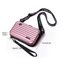 Last inn bildet i Galleri-visningsprogrammet, Mini koffert Crossbody-veske