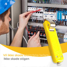 Last inn bildet i Galleri-visningsprogrammet, Justerbar lednings- og kabel-kniv