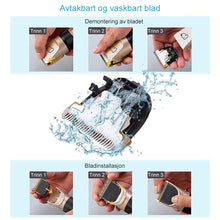 Last inn bildet i Galleri-visningsprogrammet, Profesjonell oppladbar dyrehårtrimmer