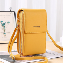 Last inn bildet i Galleri-visningsprogrammet, Stor Kapasitet Elegant Crossbody Berøringsskjerm Telefonpose