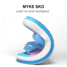 Last inn bildet i Galleri-visningsprogrammet, Myke regnbue flip-flop sandaler for kvinner