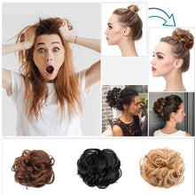 Last inn bildet i Galleri-visningsprogrammet, Bun klippe blomsterknopp parykk