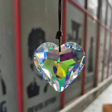 Last inn bildet i Galleri-visningsprogrammet, Hengende hjerte Suncatcher Prisme Crafts