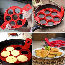 Last inn bildet i Galleri-visningsprogrammet, Hirundo non-stick silikon pannekake mold ring