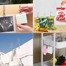 Last inn bildet i Galleri-visningsprogrammet, Rustfritt stål metall langhale klips (6 stk/sett)