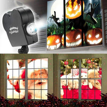Last inn bildet i Galleri-visningsprogrammet, Halloween og julevindusprojektor