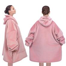 Last inn bildet i Galleri-visningsprogrammet, Oversized Teppe-hettegenser For Voksne & Barn