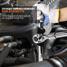 Last inn bildet i Galleri-visningsprogrammet, Skiftnøkkelkonverteringsadapter