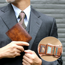 Last inn bildet i Galleri-visningsprogrammet, RFID Tri-Fold Retro Wallet