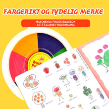 Last inn bildet i Galleri-visningsprogrammet, Morsomt fingermalerisett